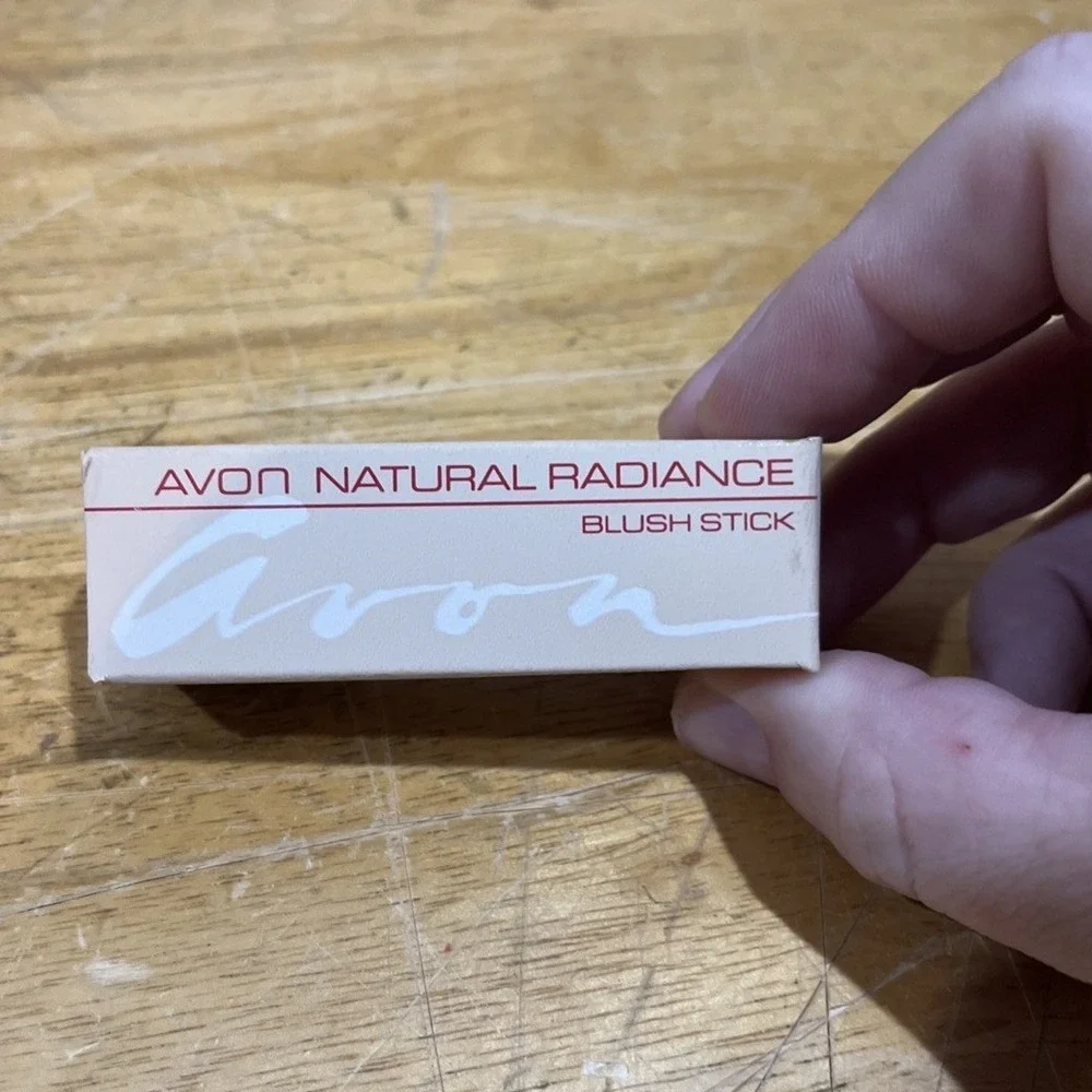 Vtg Avon Blush Sticks Natural Radiance Moon Roses 1988 NOS